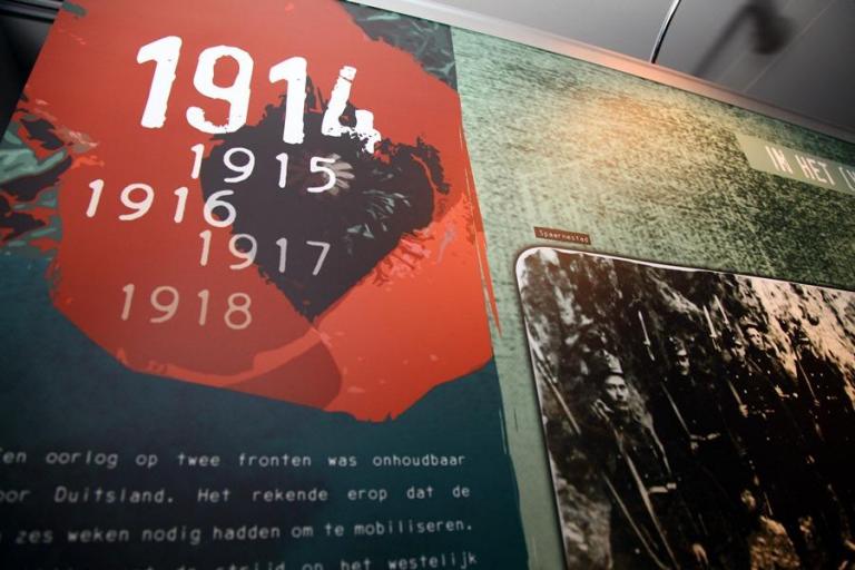 De Groote Oorlog mobiel tentoongesteld De Groote Oorlog mobiel tentoongesteld